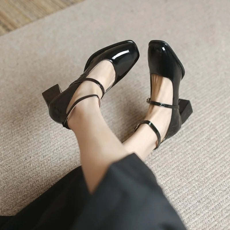 Chic Ankle-Strap Heels
