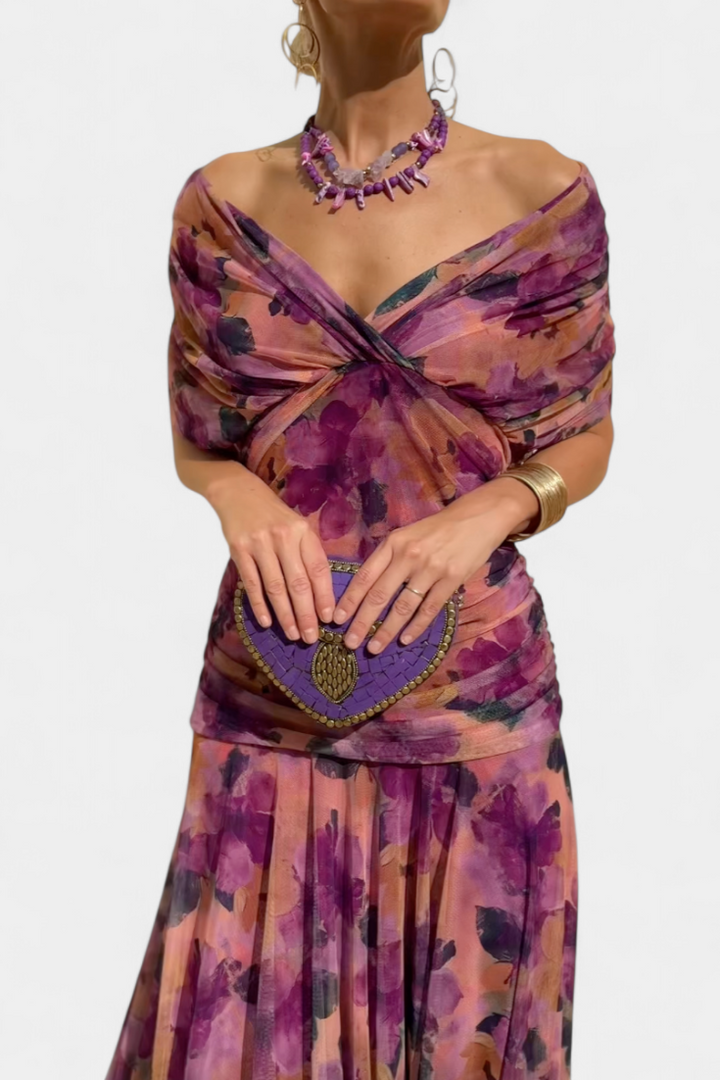 Hayden Laluna® | Sophisticated V-Neck Dress