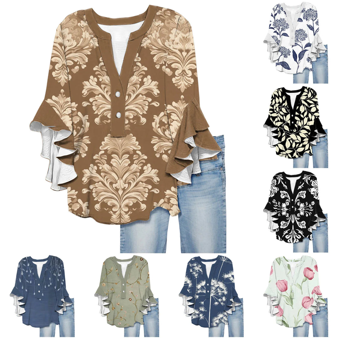 Casual Chic Blouse - Relaxed Fit