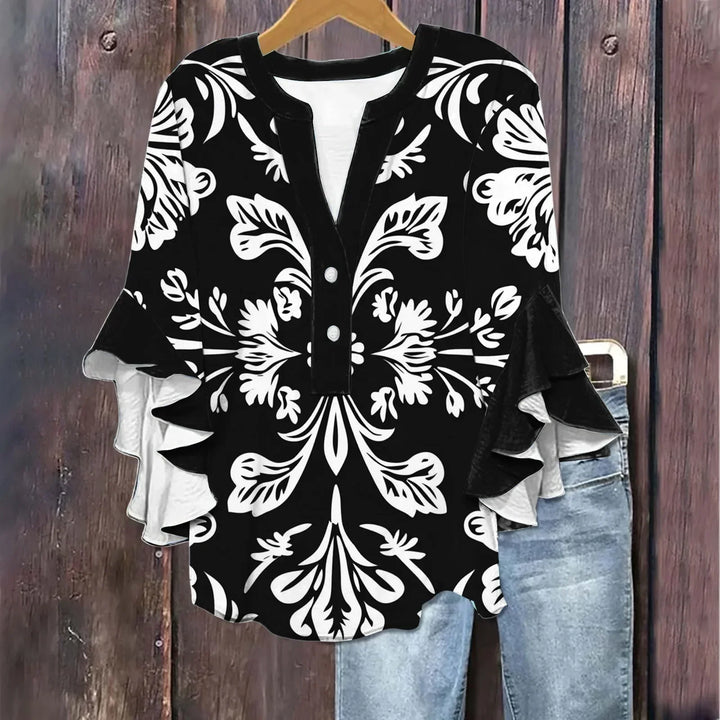 Timeless A-Line Evening Blouse