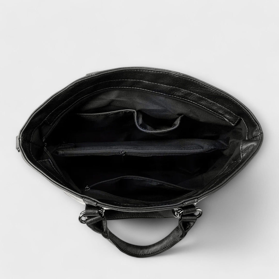 Olivia - Oversized Leather Tote
