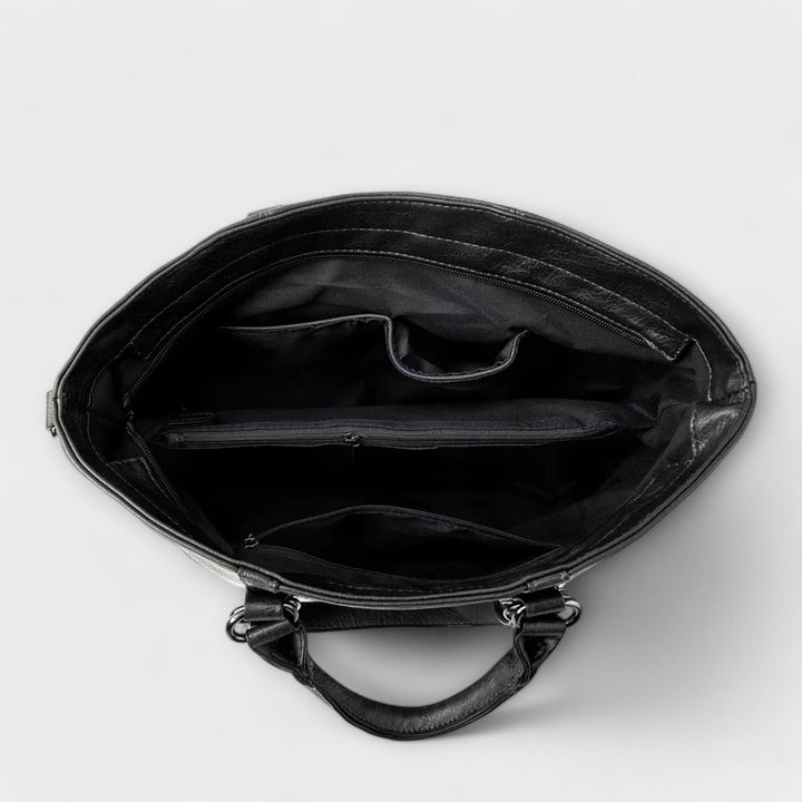 Olivia - Oversized Leather Tote