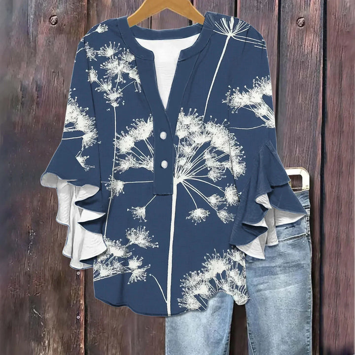 Timeless A-Line Evening Blouse