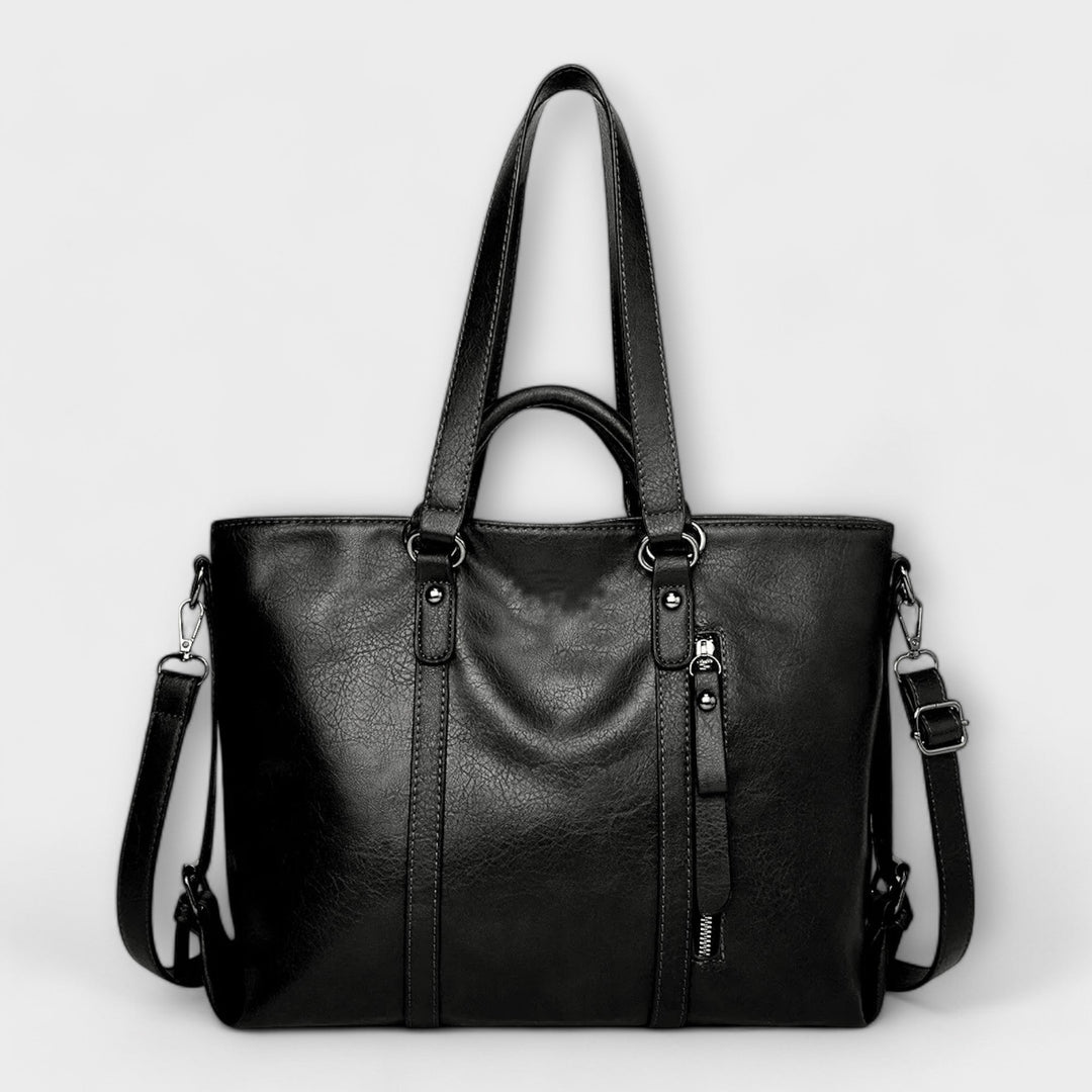 Olivia - Oversized Leather Tote