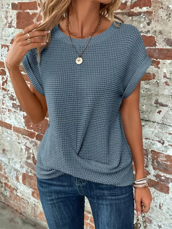 Sophie - The Adorable Sweetheart Round Neck Tee