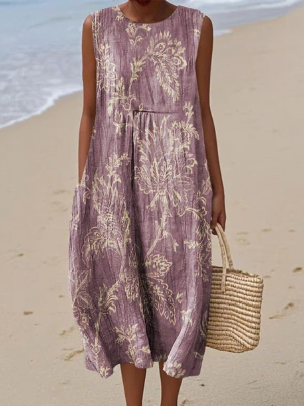 Mia | Chic Floral Midi Dress