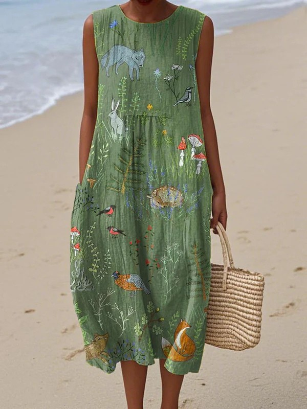 Hope | Midi Dress Inspired by the Forest