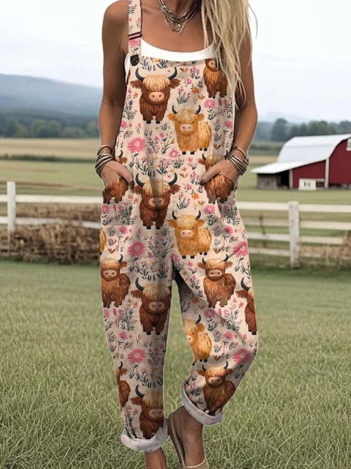 AURORA – EMBROIDERED FLYING BEES JUMPSUIT