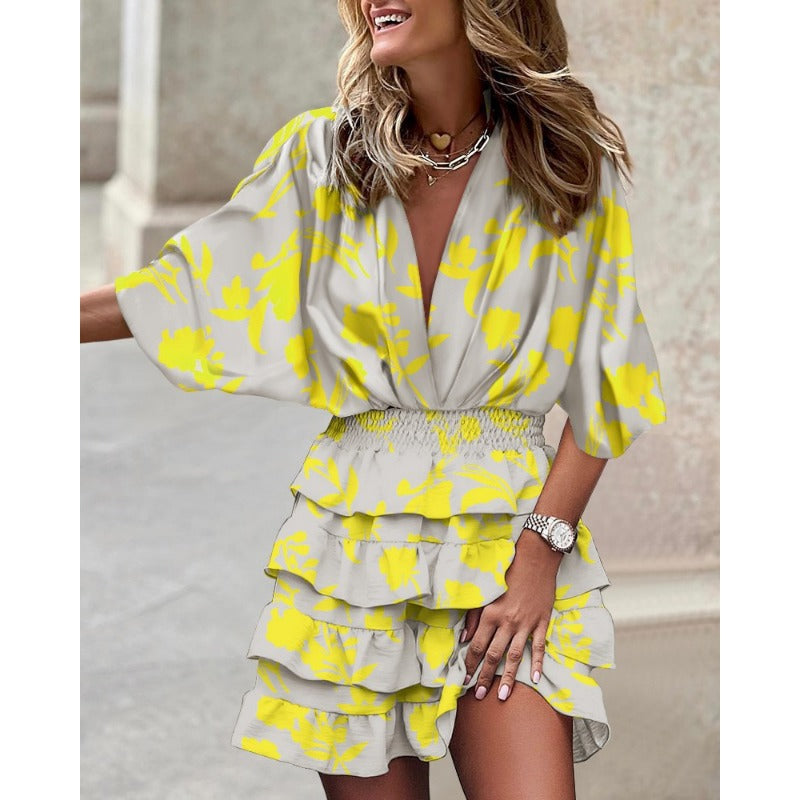 Margaret - Chic Printed Dress