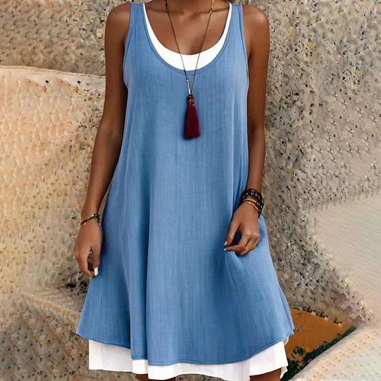 Cove | Sun-Kissed Sleeveless Midi Dress