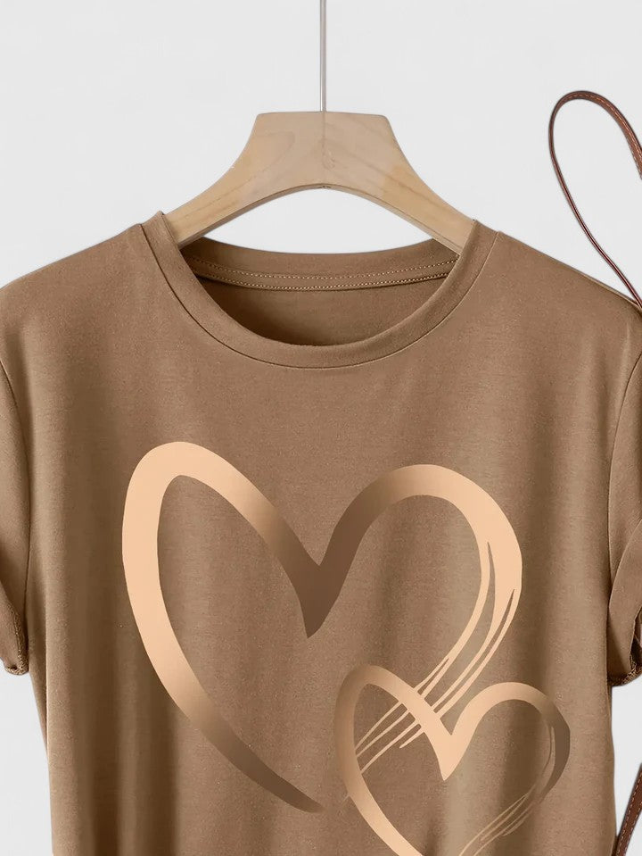 Ivanelle | Soft and Cozy Short Sleeve Tee