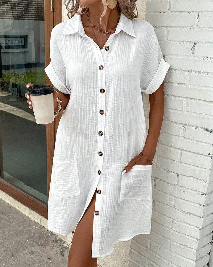 Chloe | Relaxed Summer Shirt Dress