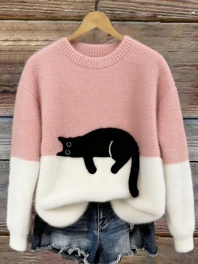 LunaCat Snug Sweater