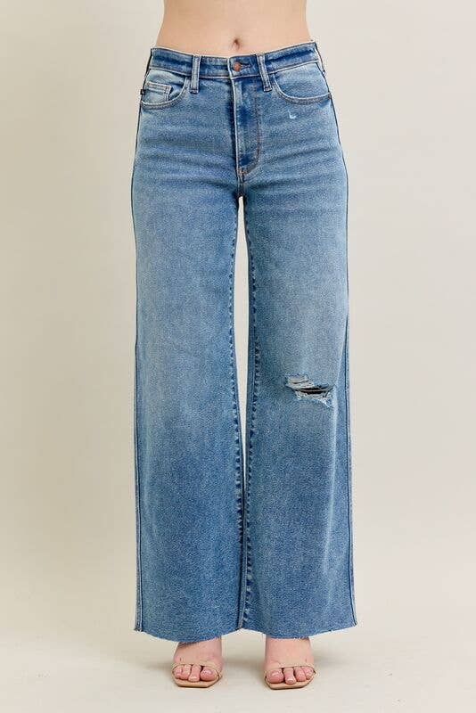 Judy Blue Vintage Wash Wide Leg