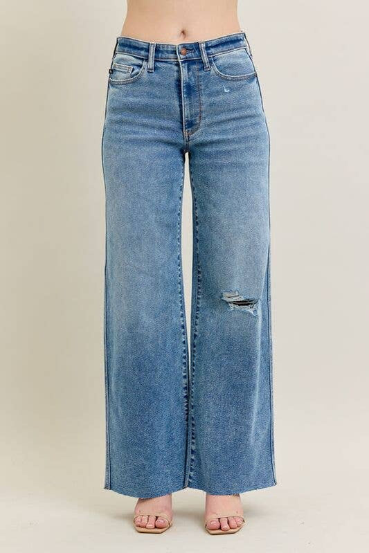 Judy Blue Vintage Wash Wide Leg