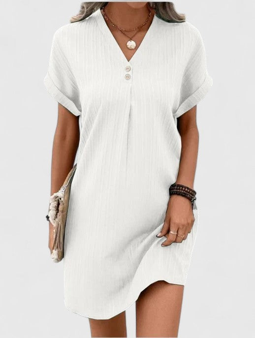 Annie | Elegant Draped Dress
