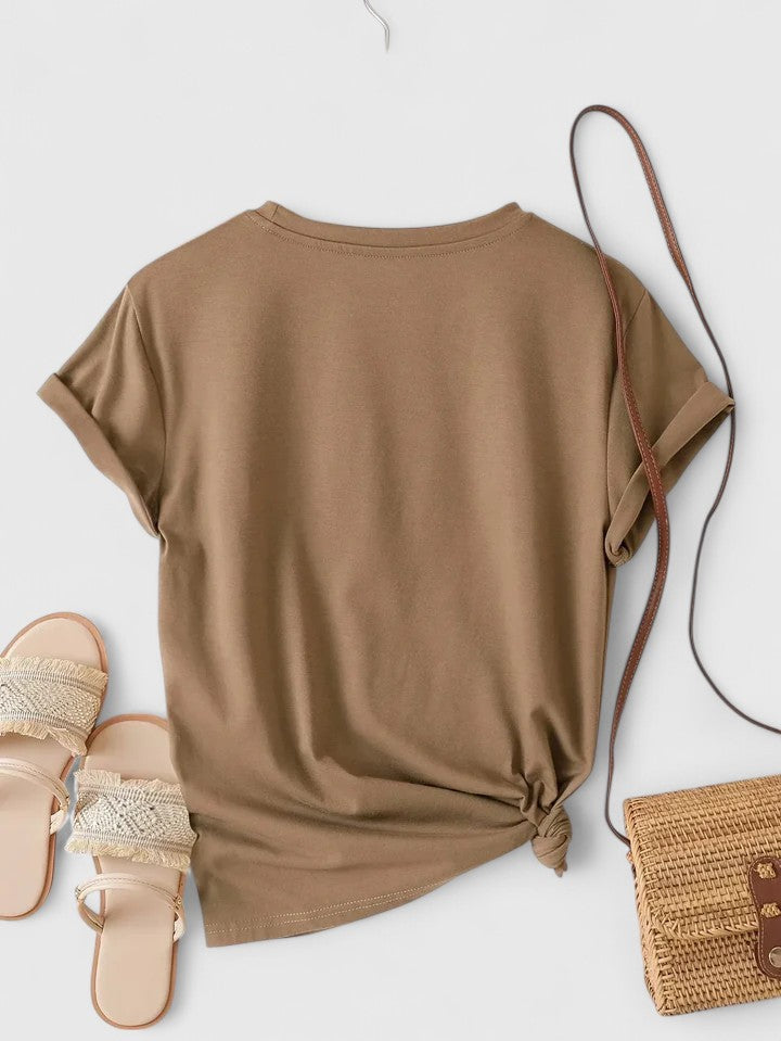 Ivanelle | Soft and Cozy Short Sleeve Tee