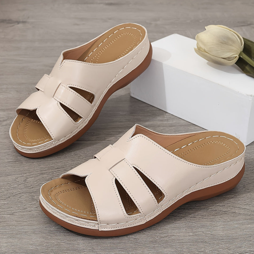 Clarissa | Cozy Slip-On Sandals