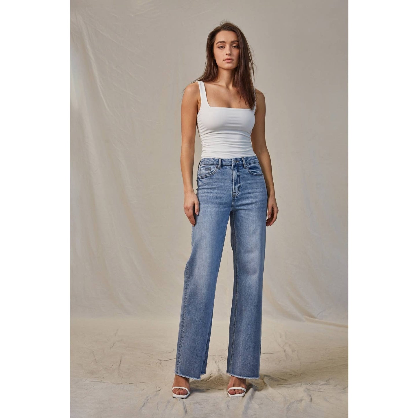 SUPER HIGH WIDE LEG -Micah Jeans