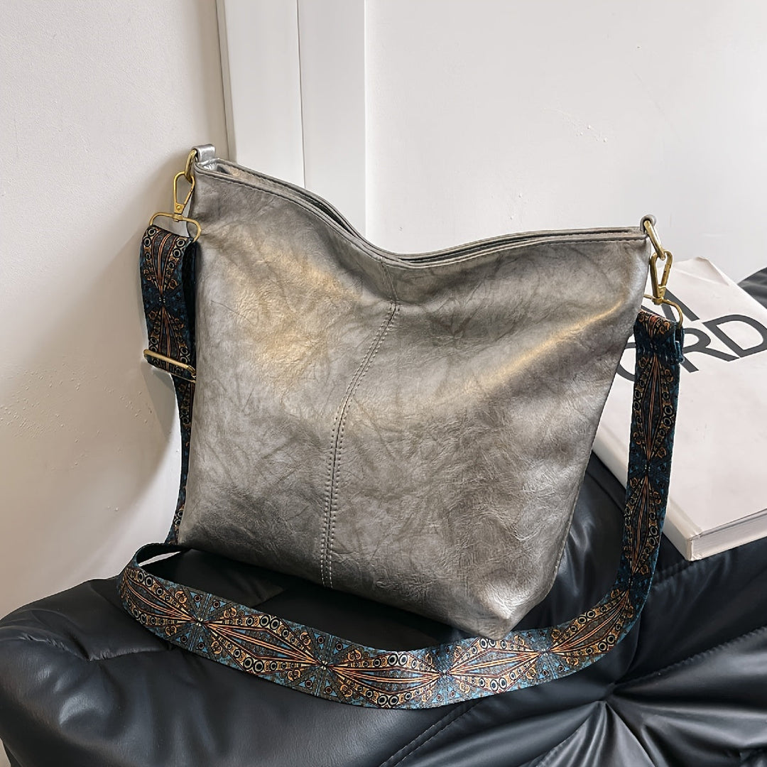 OLIVIA | Timeless Leather Tote Bag