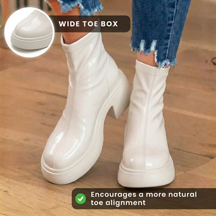 Stylish Orthopedic Boots with Distinctive Design