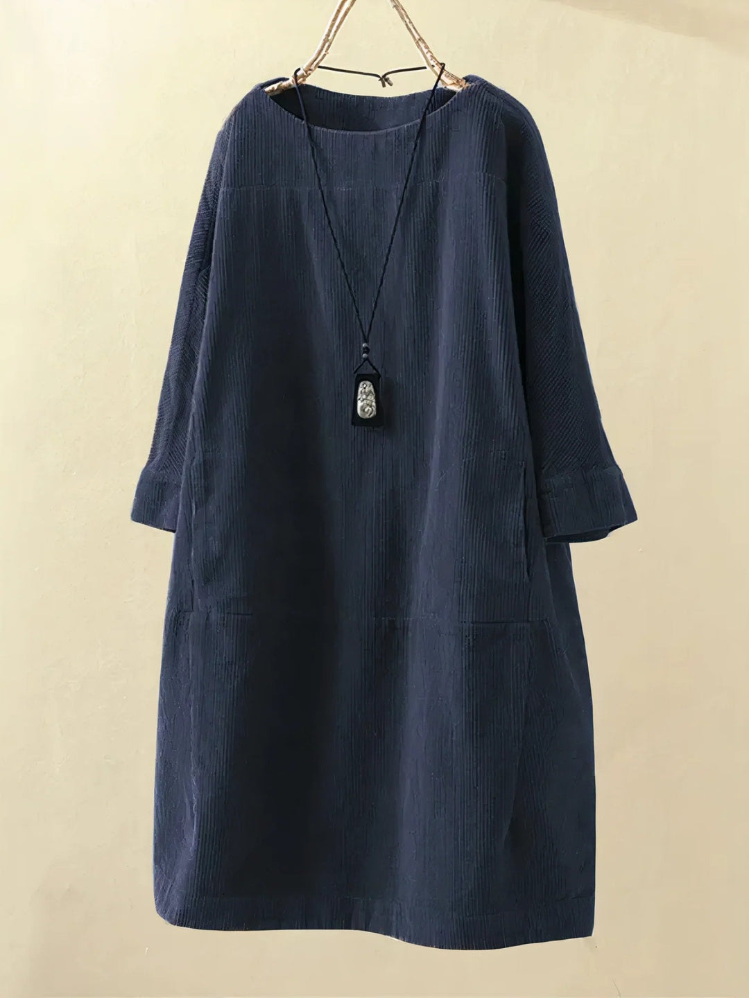 Lyla | Soft Corduroy Tunic Dress