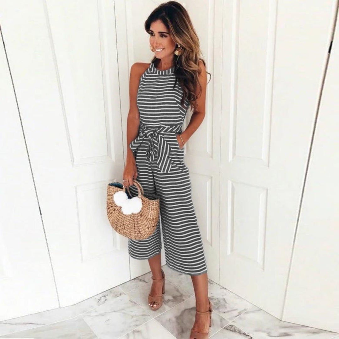 Juna | Striped One-Piece Outfit