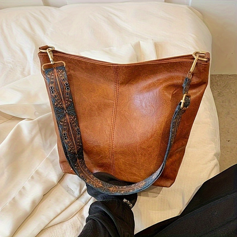 OLIVIA | Timeless Leather Tote Bag