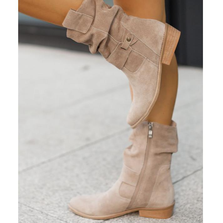 Maryam - Faux Leather Boots
