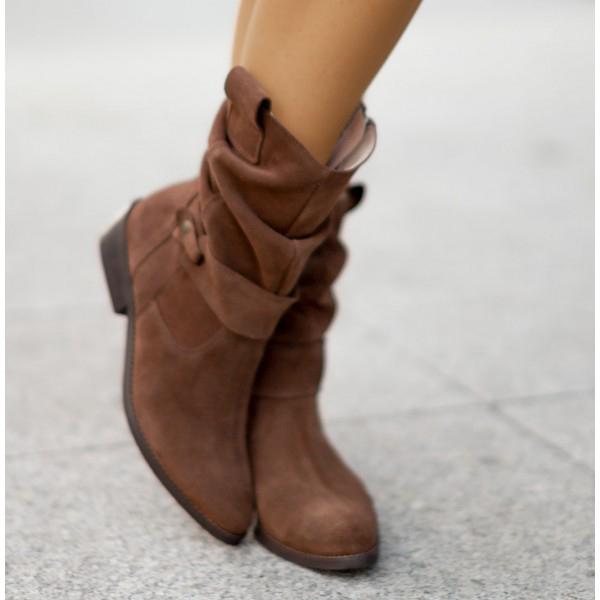 Maryam - Faux Leather Boots