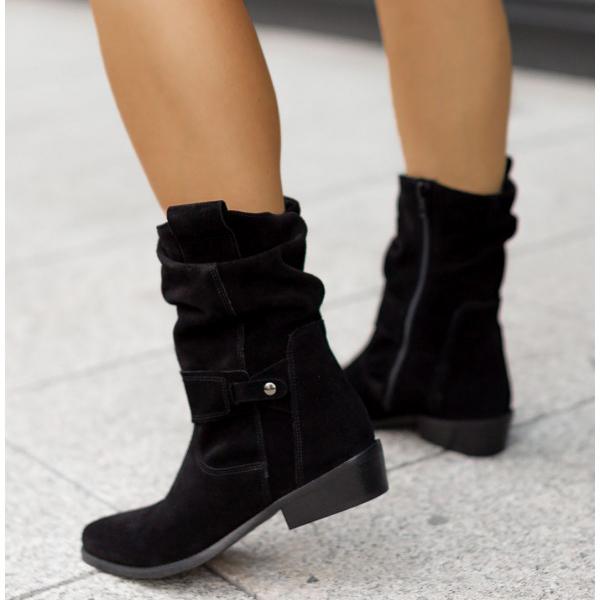 Maryam - Faux Leather Boots