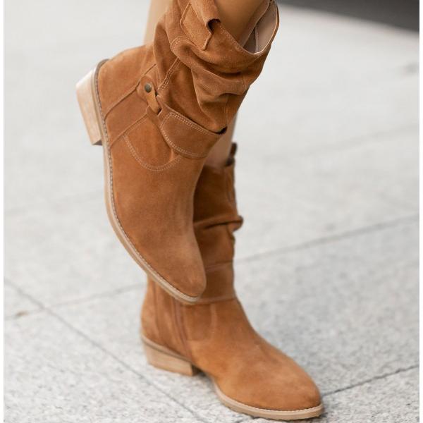 Maryam - Faux Leather Boots