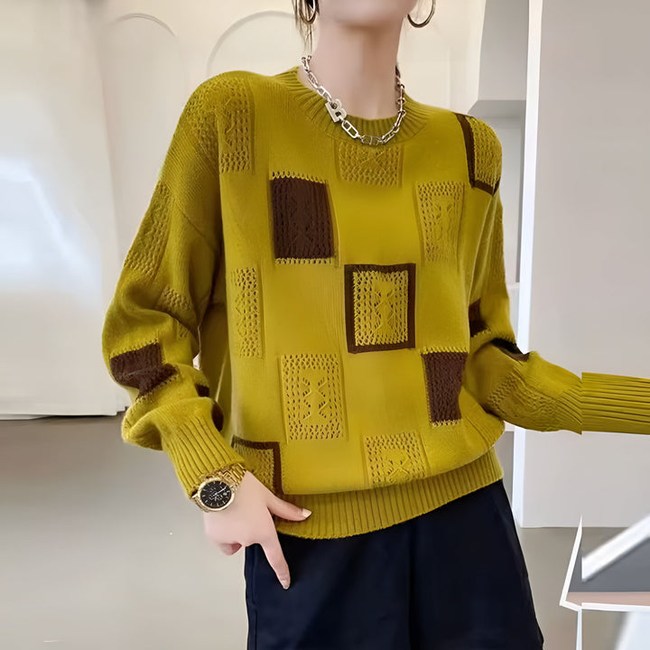 Alida - Stylish Women's Knit Sweater