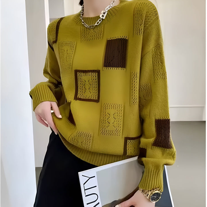 Alida - Stylish Women's Knit Sweater