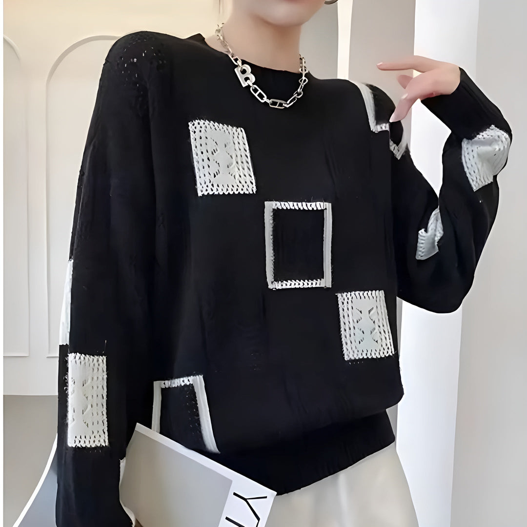 Alida - Stylish Women's Knit Sweater