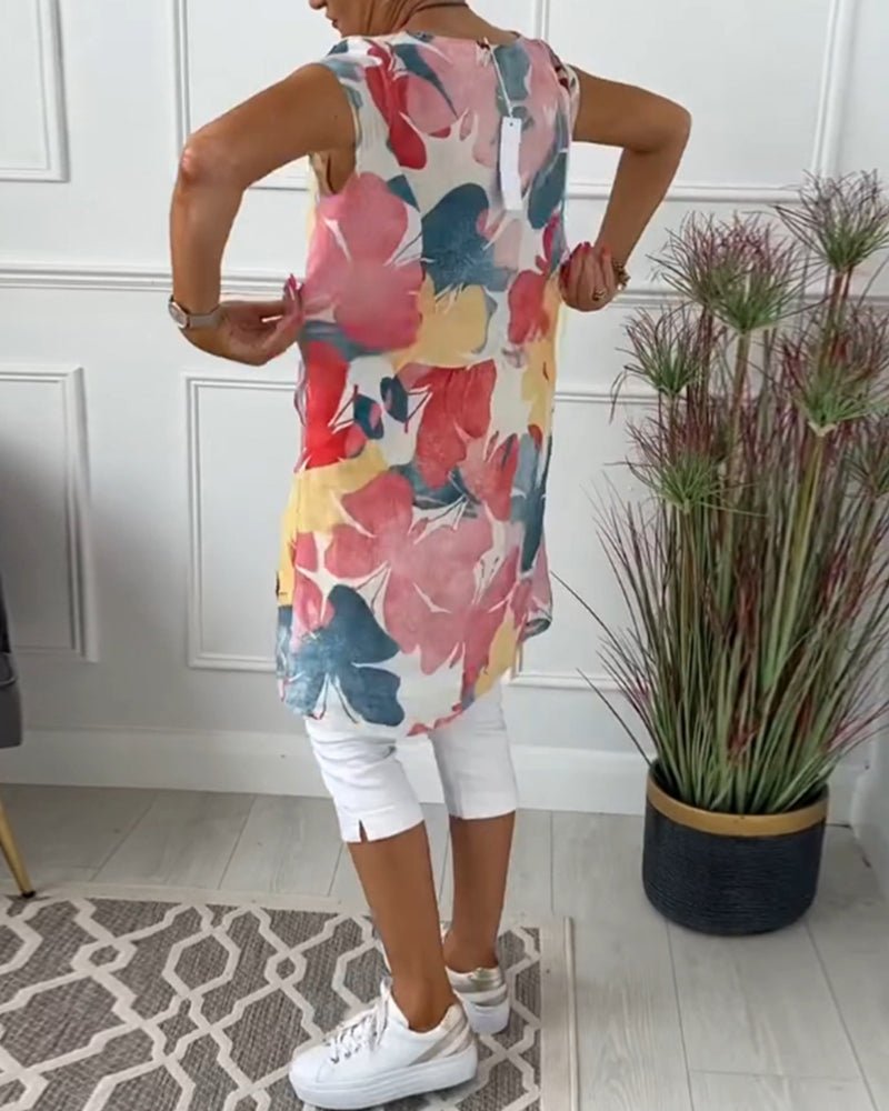 Dara | Relaxed Floral Top