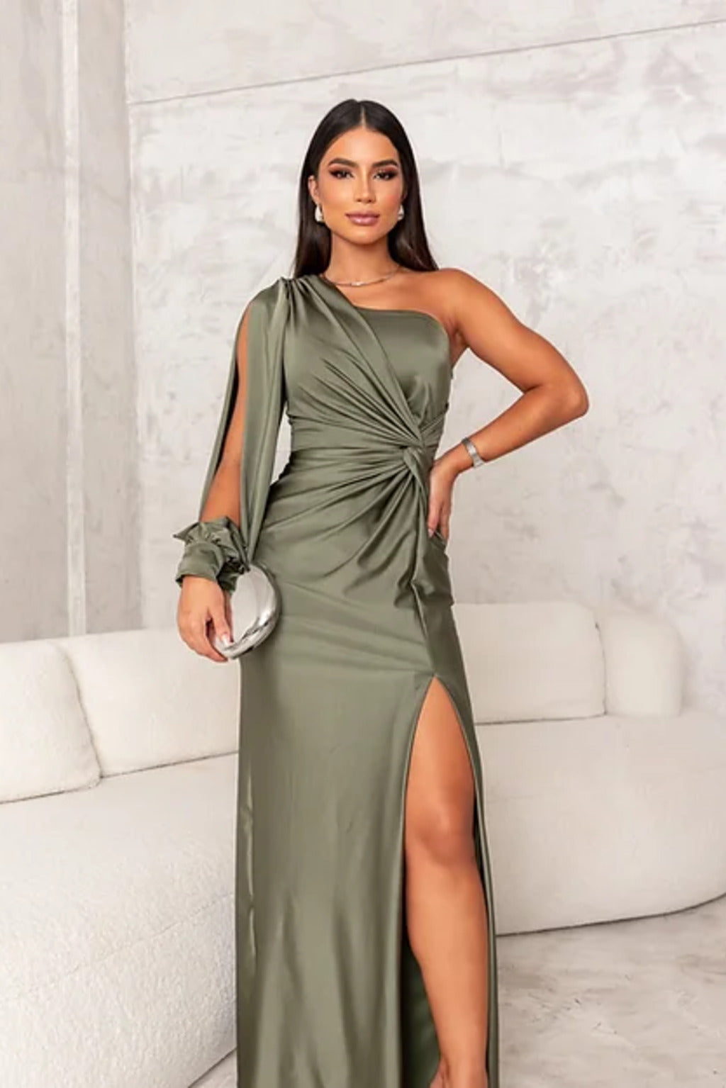 Alison - Chic Slit Maxi Gown