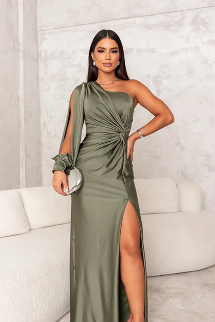 Alison - Chic Slit Maxi Gown