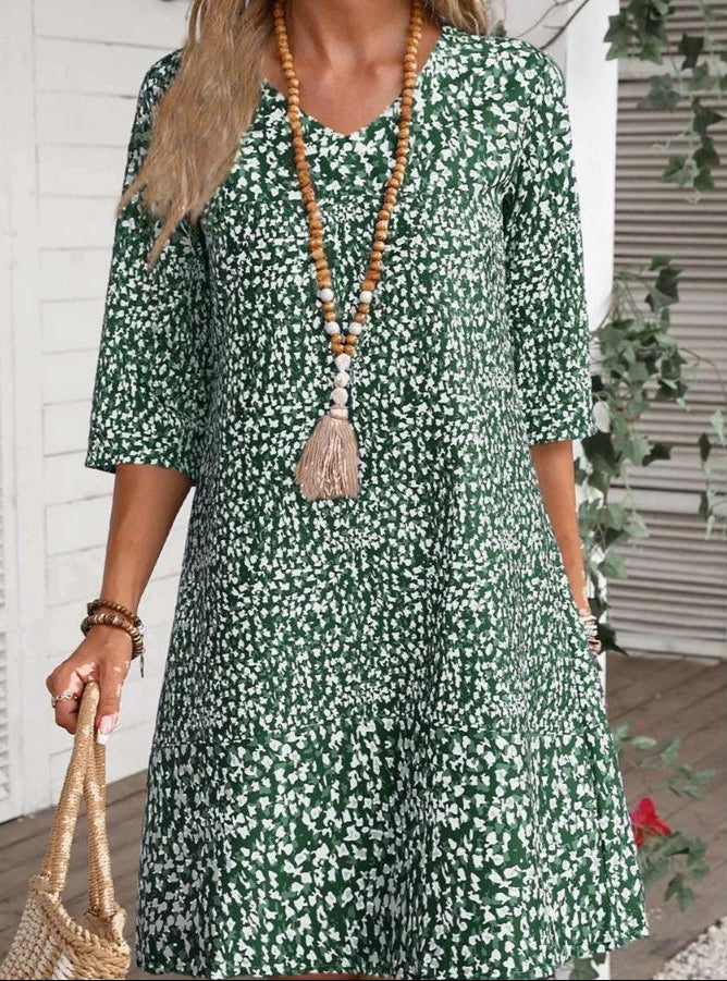 Annabelle | Bohemian Floral Dress
