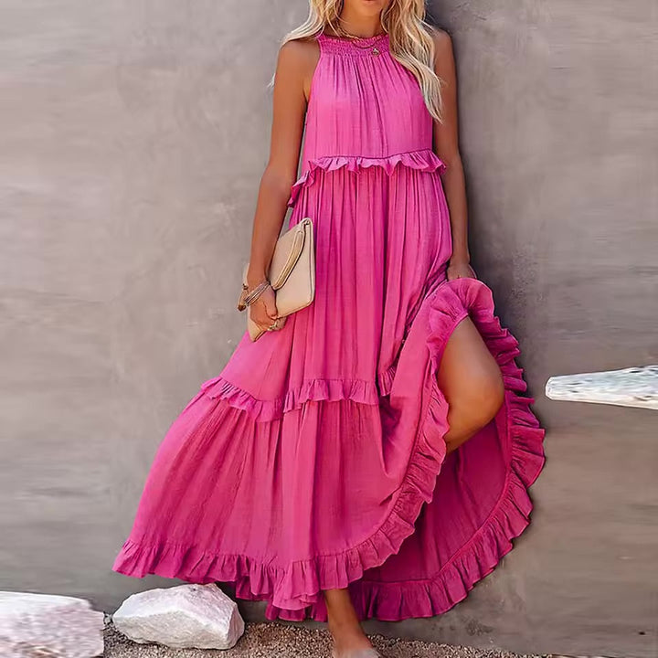 Charleston Ruffle Maxi Dress