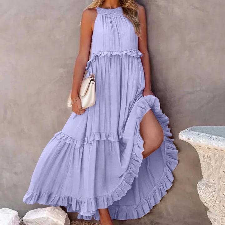 Charleston Ruffle Maxi Dress