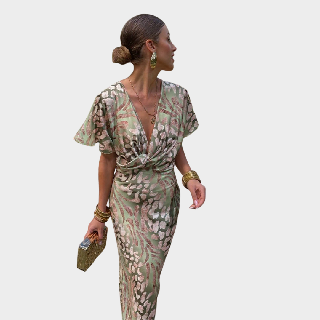 Clarandra | Copper Midi Dress Collection