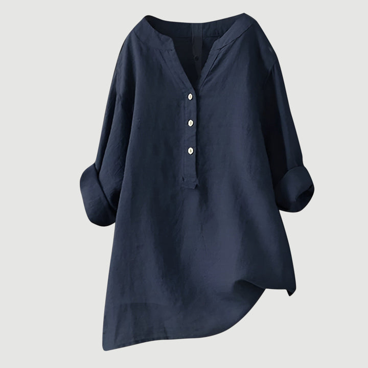 Nancy | Lightweight and Cozy Linen Blouse