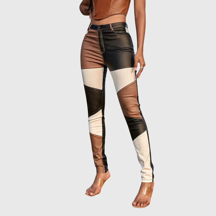 Calliope - Color Block Tube Pants