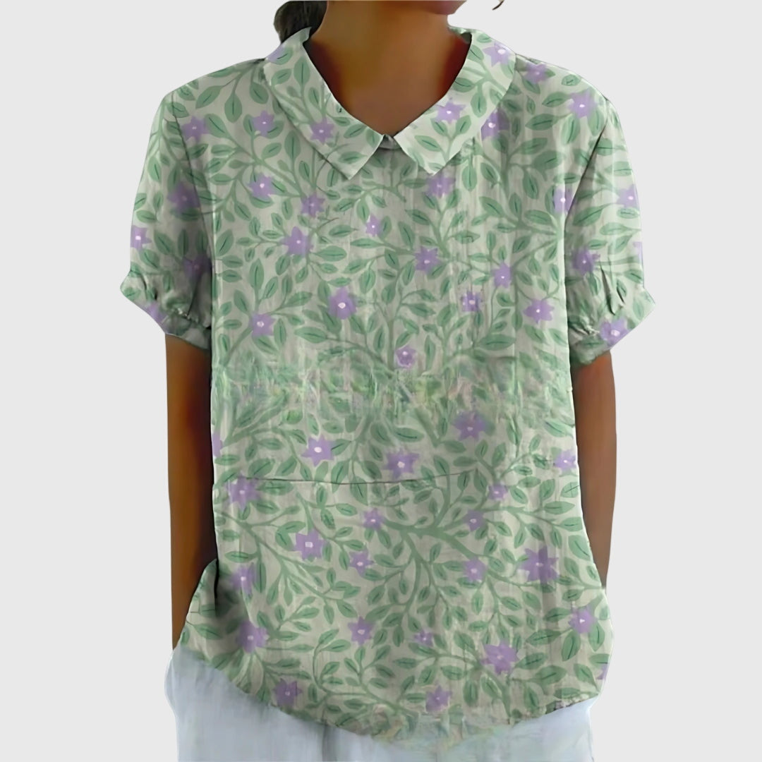 Jenna™ Floral Print Blouse