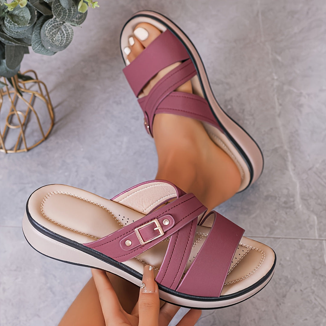 Carol | Cozy Slip-On Sandals