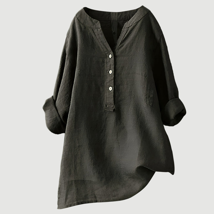 Nancy | Lightweight and Cozy Linen Blouse