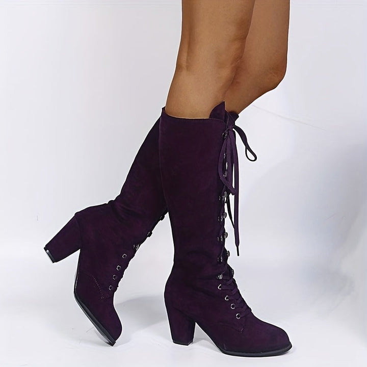 Lucia - Chic Knee-High Fashion Boots