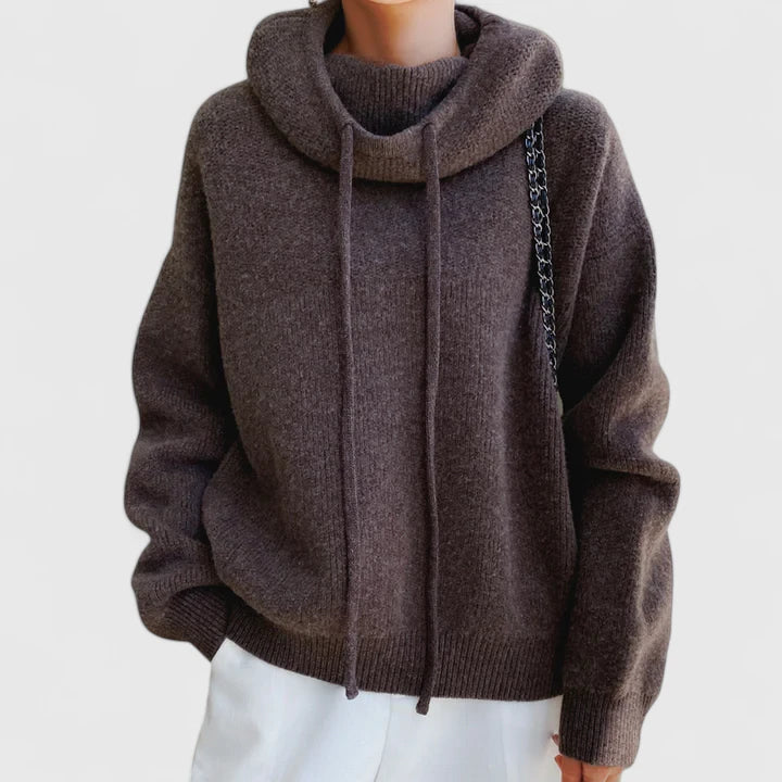 Marie | Soft Knit Hoodie for Ultimate Comfort