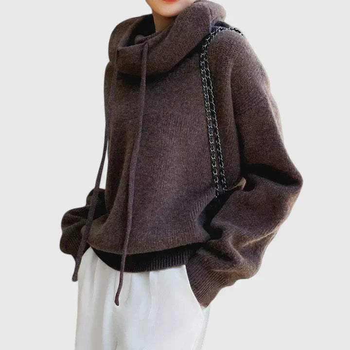 Marie | Cozy Knit Hoodie for Unmatched Comfort